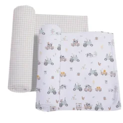 Outlet 2 Pack Jersey Swaddle Swaddles