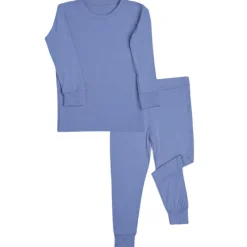 Sale 2 Piece Long Sleeve Bamboo Set - Solids Pajamas