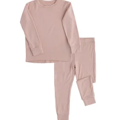 Sale 2 Piece Long Sleeve Bamboo Set - Solids Pajamas