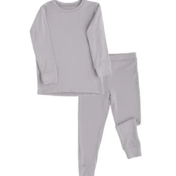 Sale 2 Piece Long Sleeve Bamboo Set - Solids Pajamas