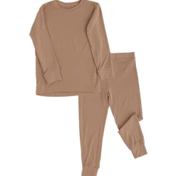 Sale 2 Piece Long Sleeve Bamboo Set - Solids Pajamas