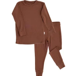 Sale 2 Piece Long Sleeve Bamboo Set - Solids Pajamas