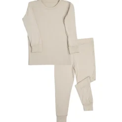 Sale 2 Piece Long Sleeve Bamboo Set - Solids Pajamas