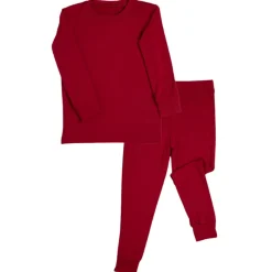 Sale 2 Piece Long Sleeve Bamboo Set - Solids Pajamas