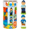 Best 100 Pieces Tube with 2 3D Figures Building Toys