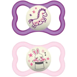 Outlet Air Night Pacifier - 6+ Months - 2 Pack Pacifiers