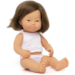 Baby Doll Caucasian Girl with Down Syndrome - 15" Dolls