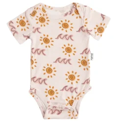 Bamboo Short Sleeve Bodysuits - Prints Onesies