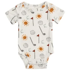 Bamboo Short Sleeve Bodysuits - Prints Onesies