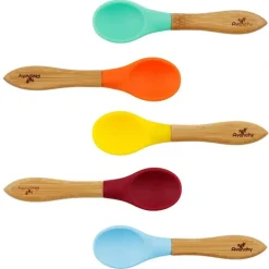 New Bamboo Spoons - 5 Pack Tableware