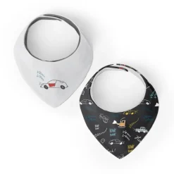 Hot Bandana Bib - 2 Pack Bibs & Burp Cloths