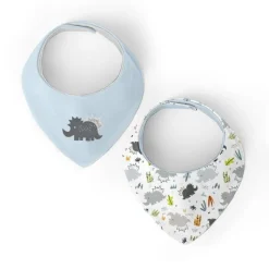 Hot Bandana Bib - 2 Pack Bibs & Burp Cloths