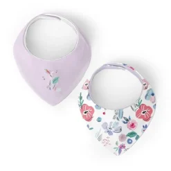 Hot Bandana Bib - 2 Pack Bibs & Burp Cloths