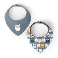 Hot Bandana Bib - 2 Pack Bibs & Burp Cloths