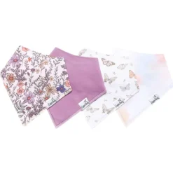 Sale Bandana Drool Bibs - 4 Pack Bibs & Burp Cloths