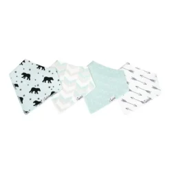 Sale Bandana Drool Bibs - 4 Pack Bibs & Burp Cloths