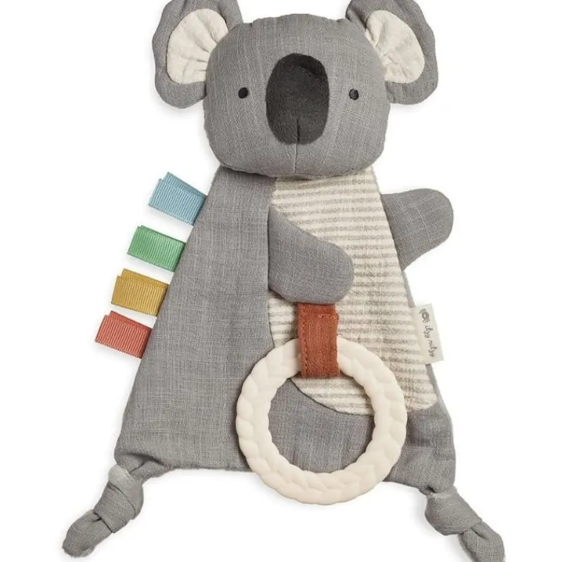 Bitzy Crinkle Sensory Crinkle Toy with Teether Sensory Toys