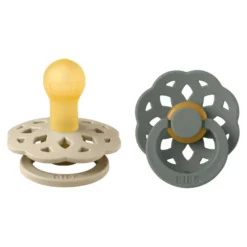 Online Boheme Natural Rubber Pacifier - 2 Pack Pacifiers|Pacifier Sets