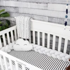 Online Braided Crib Bumper Bedding