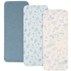 Burp Cloths - 3 Pack Bibs & Burp Cloths