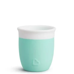 Hot C'est Silicone 2 oz Open Training Cup Mint Tableware