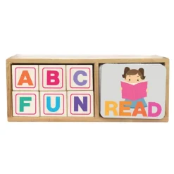 Hot Chicka Chicka Boom Boom - ABC Spelling Blocks Building Toys