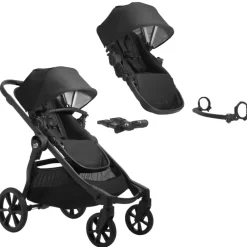 Discount City Select 2 Eco Stroller + Second Seat Bundle Full Size Strollers