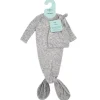 Clearance Comfort Knit Gown + Hat Set Sleepers