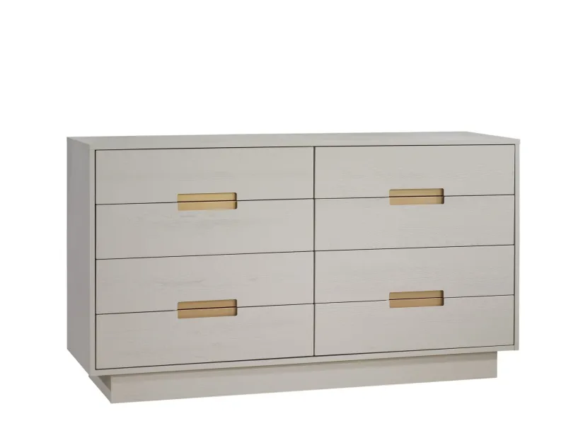 New Como 8-Drawer King Dresser - 65" Dressers