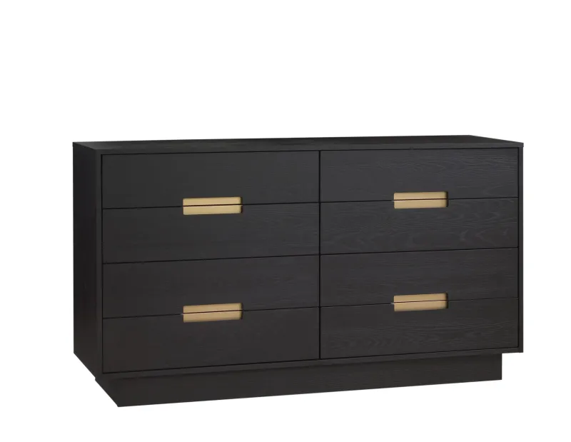 New Como 8-Drawer King Dresser - 65" Dressers