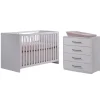 Online Contempo Island Convertible Crib + 4-Drawer Dresser Combo Cribs|Dressers