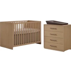 Online Contempo Island Convertible Crib + 4-Drawer Dresser Combo Cribs|Dressers