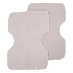 Cotton Muslin Burp Cloth - 2 - Pack Bibs & Burp Cloths