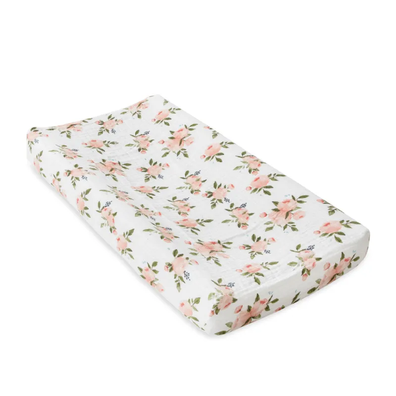 Hot Cotton Muslin Changing Pad Cover Bedding