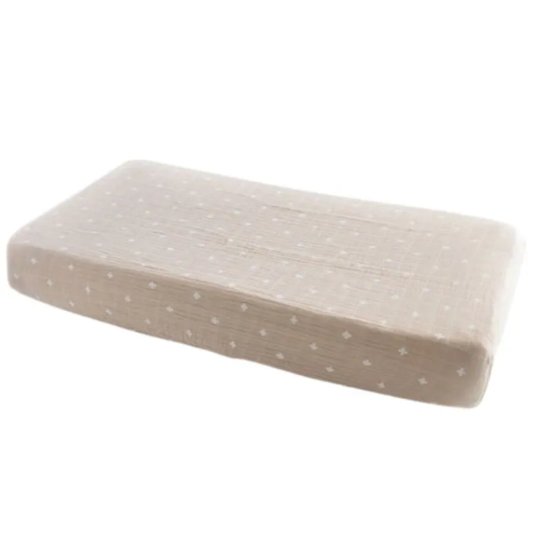 Hot Cotton Muslin Changing Pad Cover Bedding