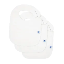 Hot Cotton Muslin Classic Bibs - 3 Pack Bibs & Burp Cloths