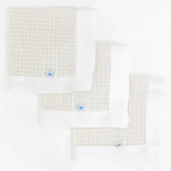 Online Cotton Muslin Security Blanket 3 Pack Security Blankets