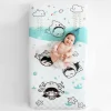 Outlet Crib Sheet - Dive In (Satin) Crib Sheets|Bedding