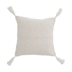 Hot Crochet Pillow With Tassels Pillows