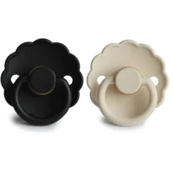 Sale Daisy Natural Rubber Pacifier - 2 Pack Pacifiers|Pacifier Sets