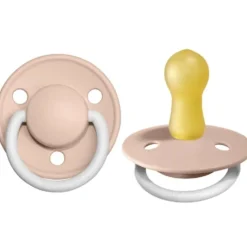 Discount De Lux Natural Rubber Latex Pacifier - 2 Pack Pacifiers|Pacifier Sets