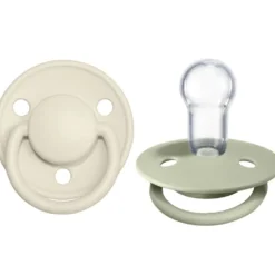 Best De Lux Silicone Natural Pacifier - 2 Pack Pacifiers|Pacifier Sets