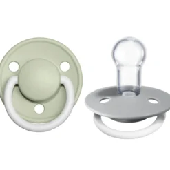 Best De Lux Silicone Natural Pacifier - 2 Pack Pacifiers|Pacifier Sets