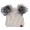 New Double Pompom Baby Knit Hat Hats