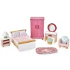 Dovetail Doll House Bedroom Furniture Dolls
