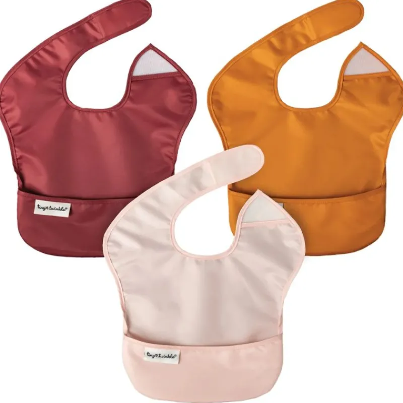 New Easy Bib - 3 Pack Bibs & Burp Cloths