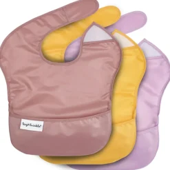 New Easy Bib - 3 Pack Bibs & Burp Cloths