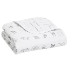 Discount Essentials Cotton Muslin Blanket Bedding