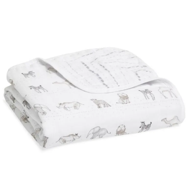 Discount Essentials Cotton Muslin Blanket Bedding