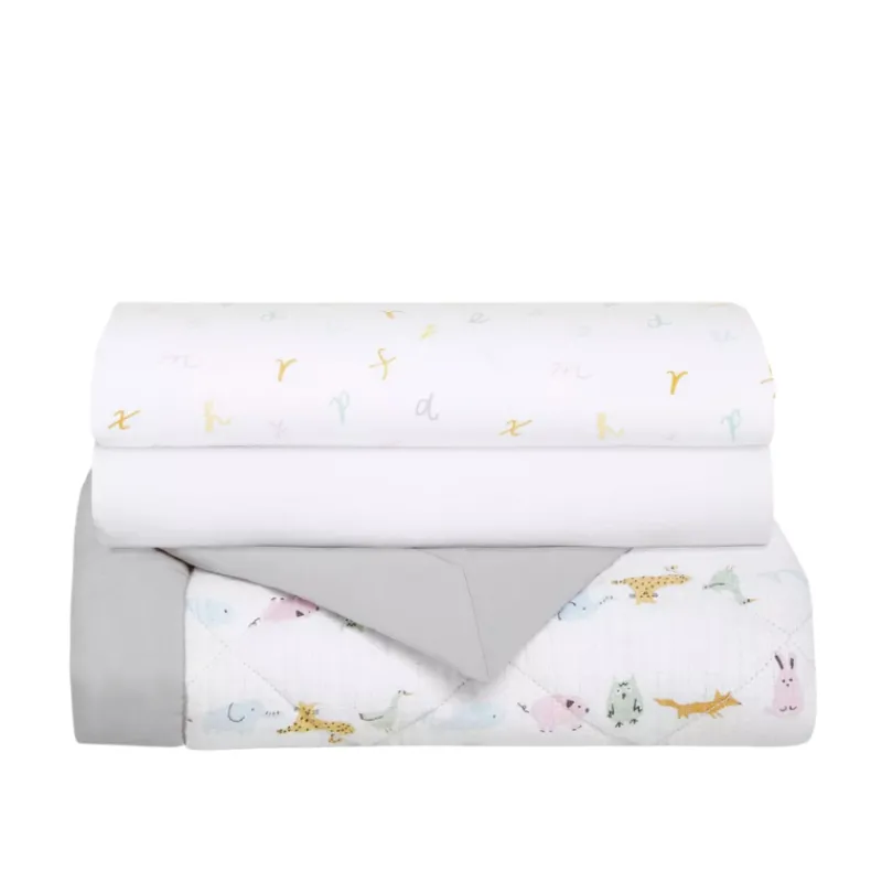 Online Essentials Cotton Muslin Bedding Set - 3 Pack Bedding
